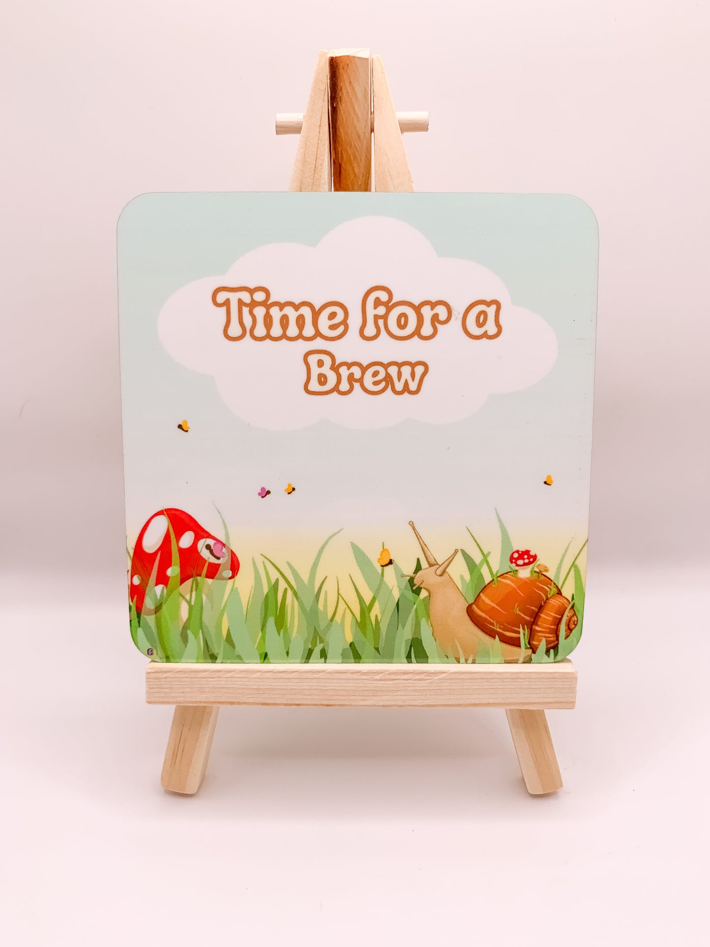 Time For A Brew Coaster