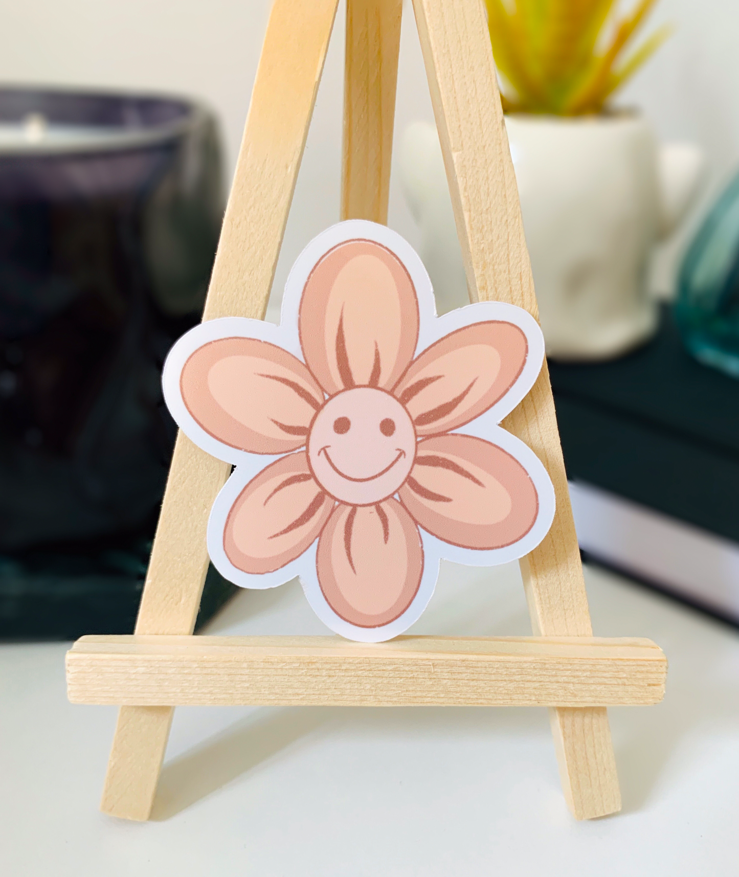 Happy Flower - Dye Cut Sticker