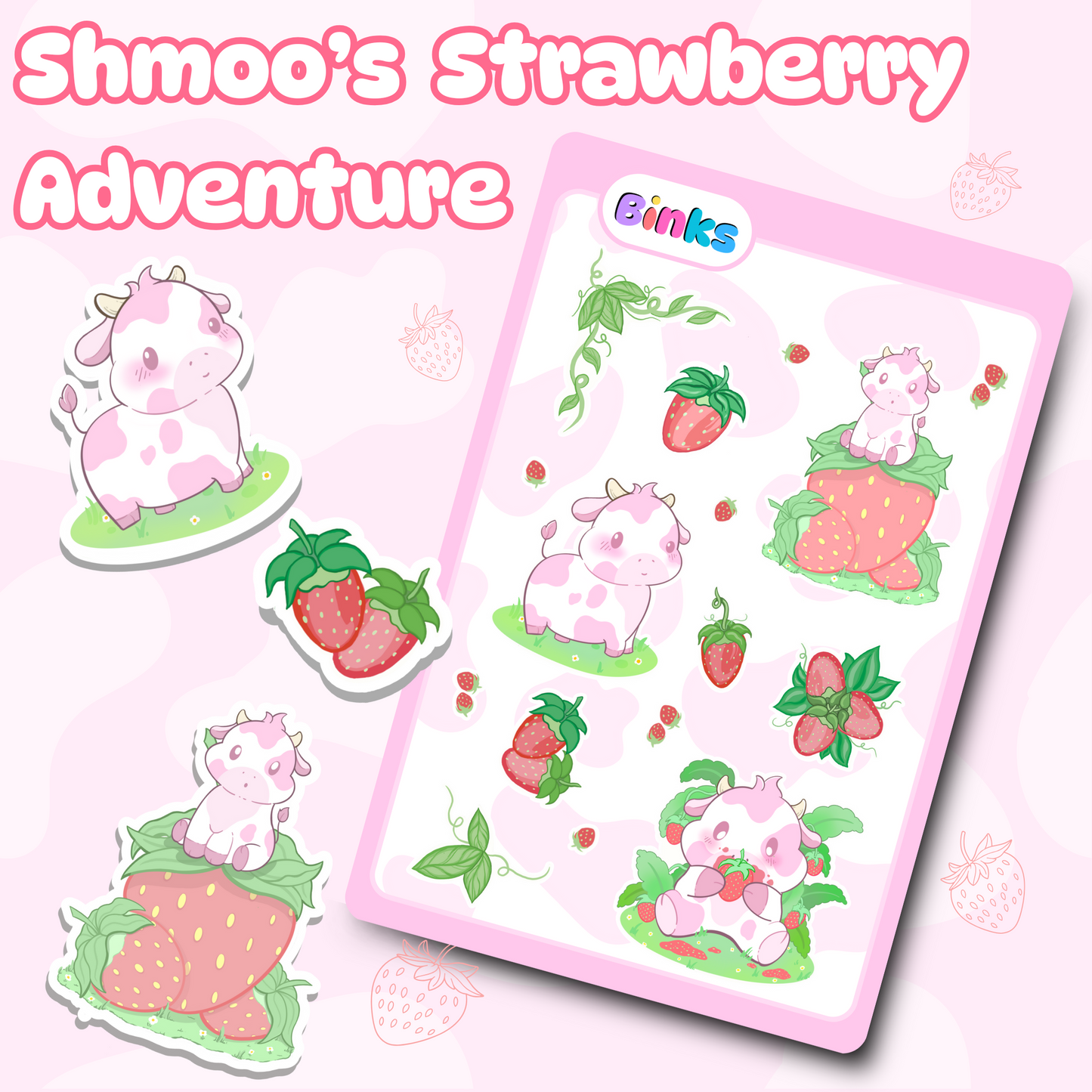 Shmoo’s Adventure Sticker Sheet