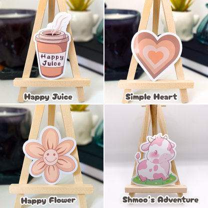 Dye Cut Sticker Bundle - 5 Stickers