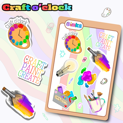 Sticker Sheet Bundle- 2 Sticker Sheets