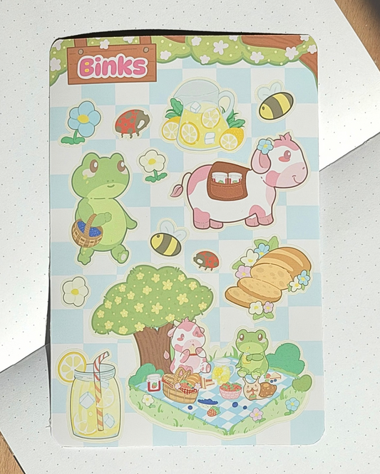 That Picnic Feeling - Sticker Sheet
