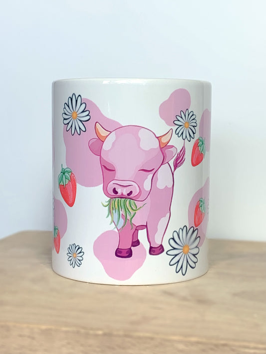 Strawberry Cow Mug