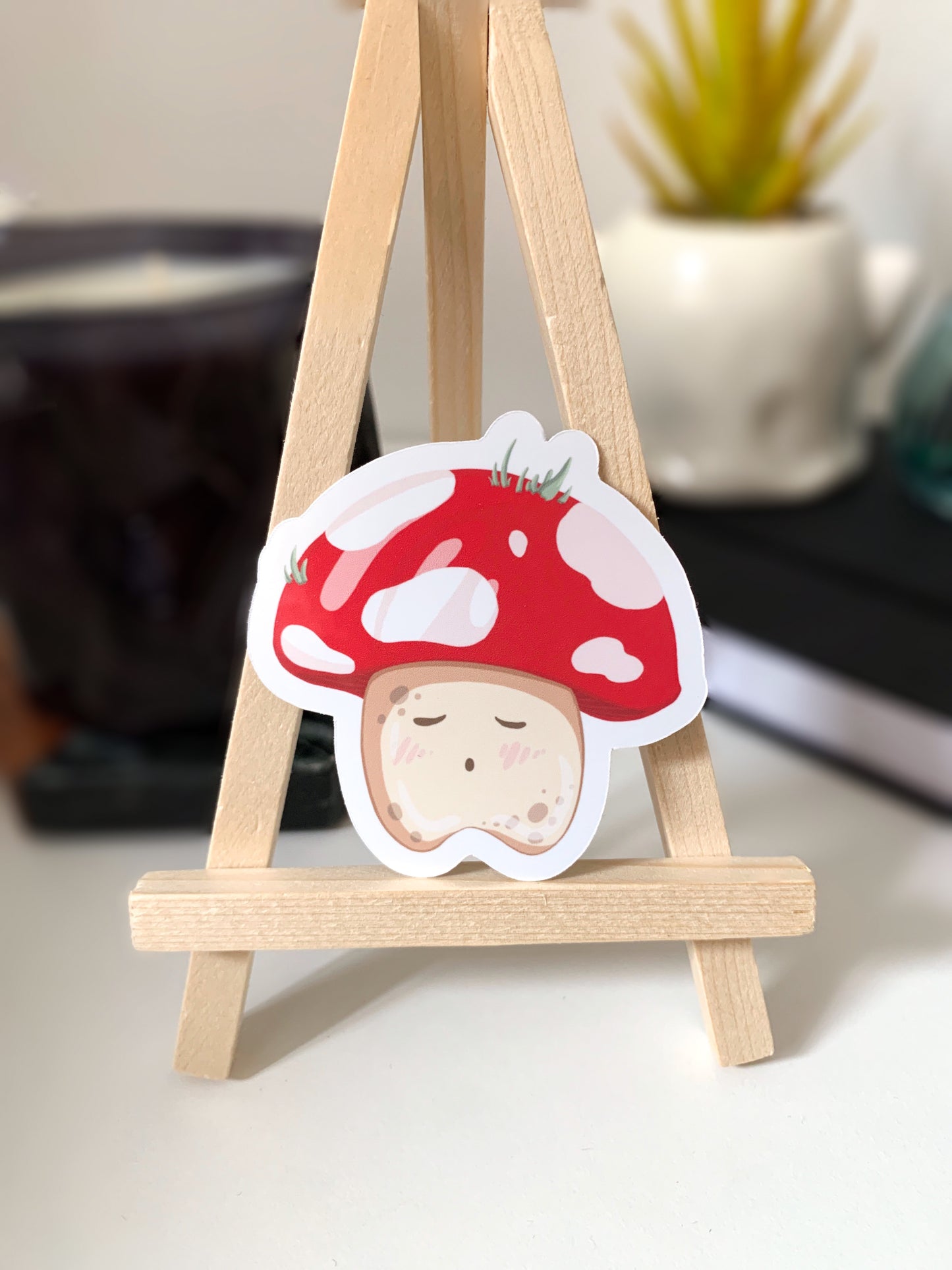 A Happy Fun Guy - Dye Cut Sticker