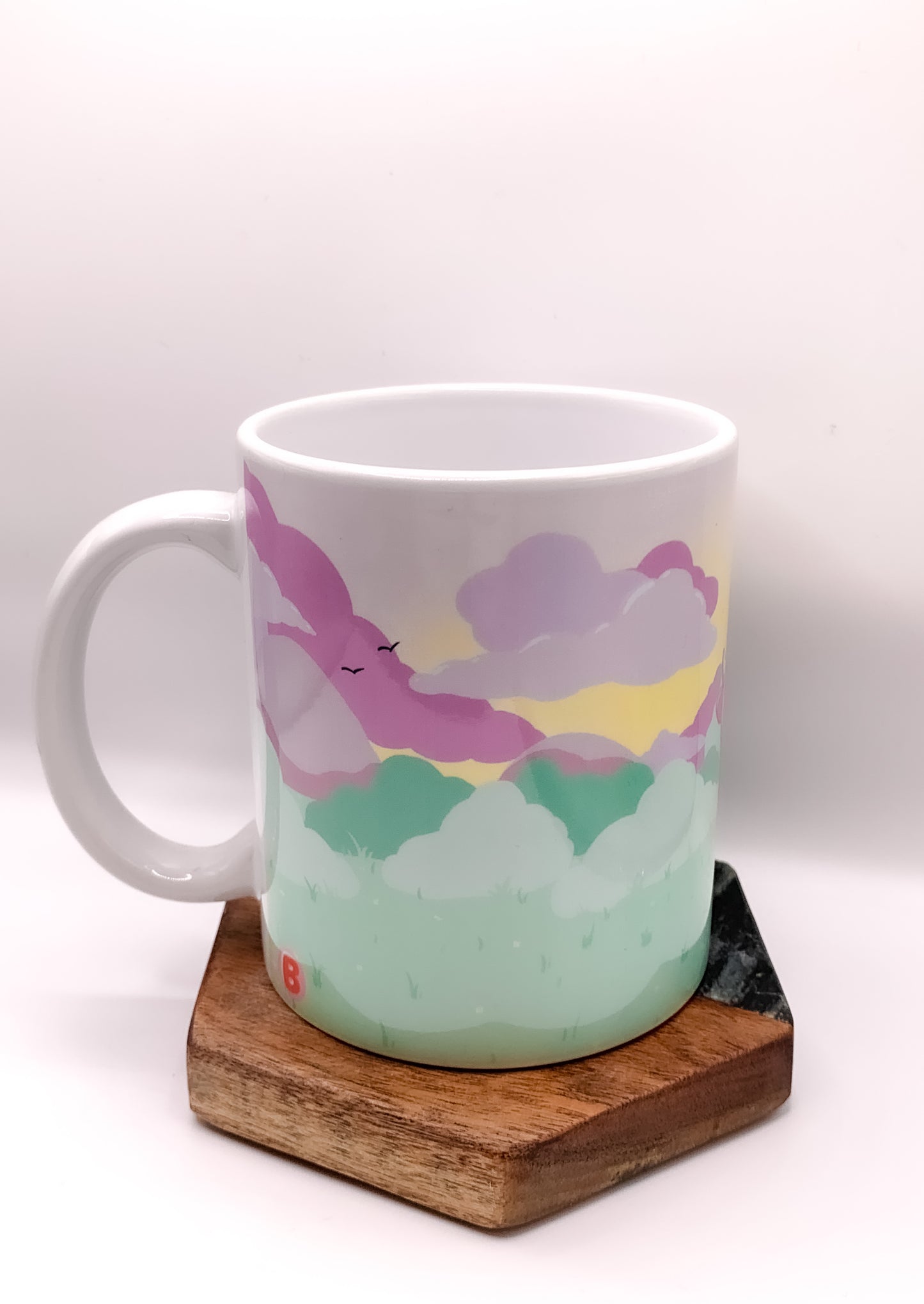 Strawberry Cow’s In Pink Clouds Mug