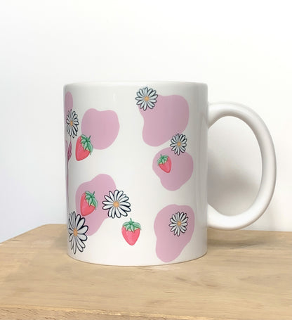 Strawberry Cow Mug