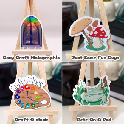 Dye Cut Sticker Bundle - 5 Stickers