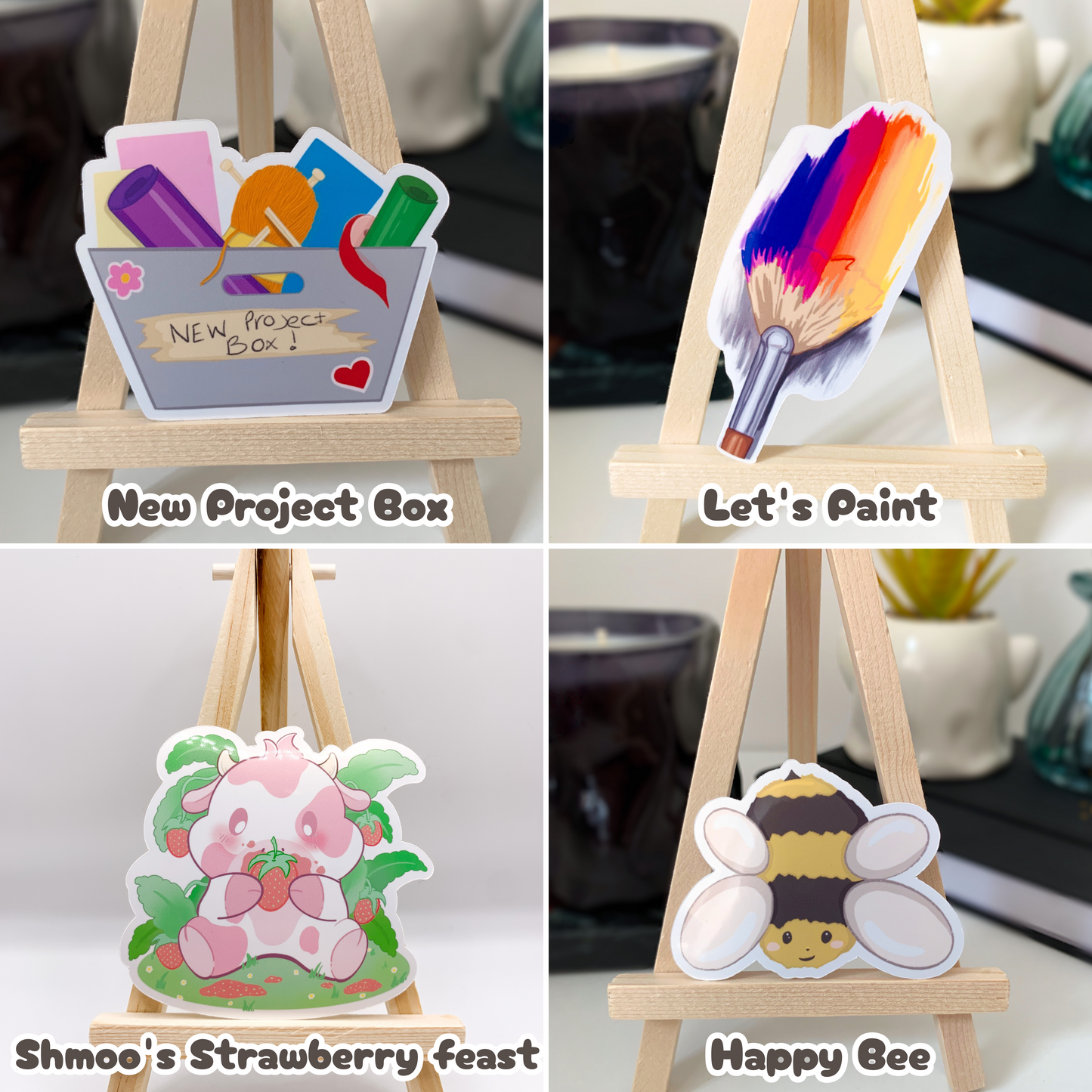 Dye Cut Sticker Bundle - 5 Stickers