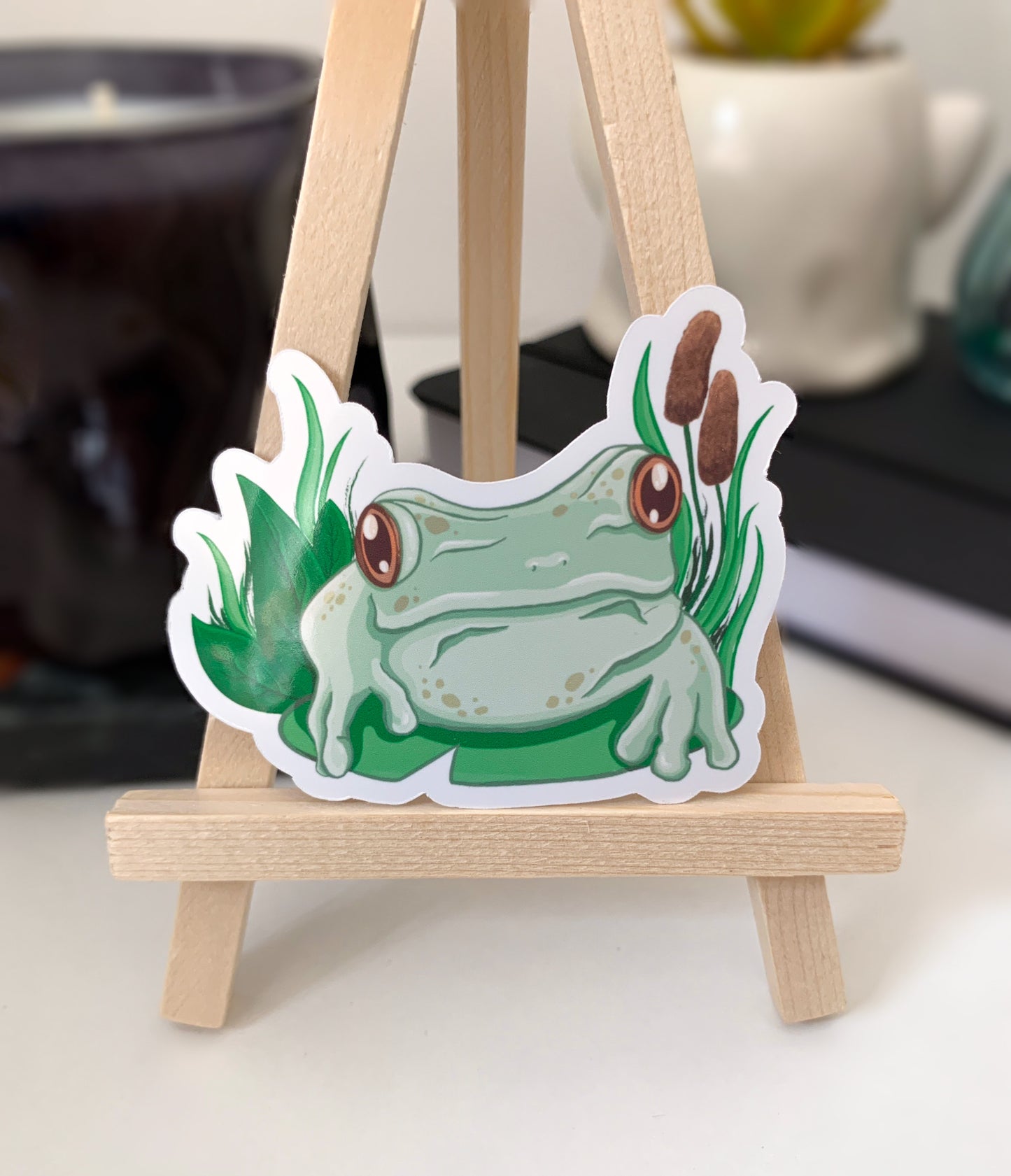 Pete On A Pad-Dye Cut Sticker