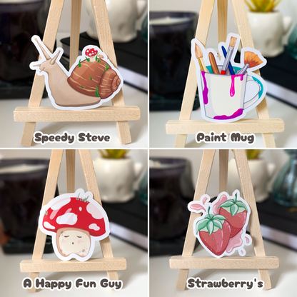 Dye Cut Sticker Bundle - 5 Stickers