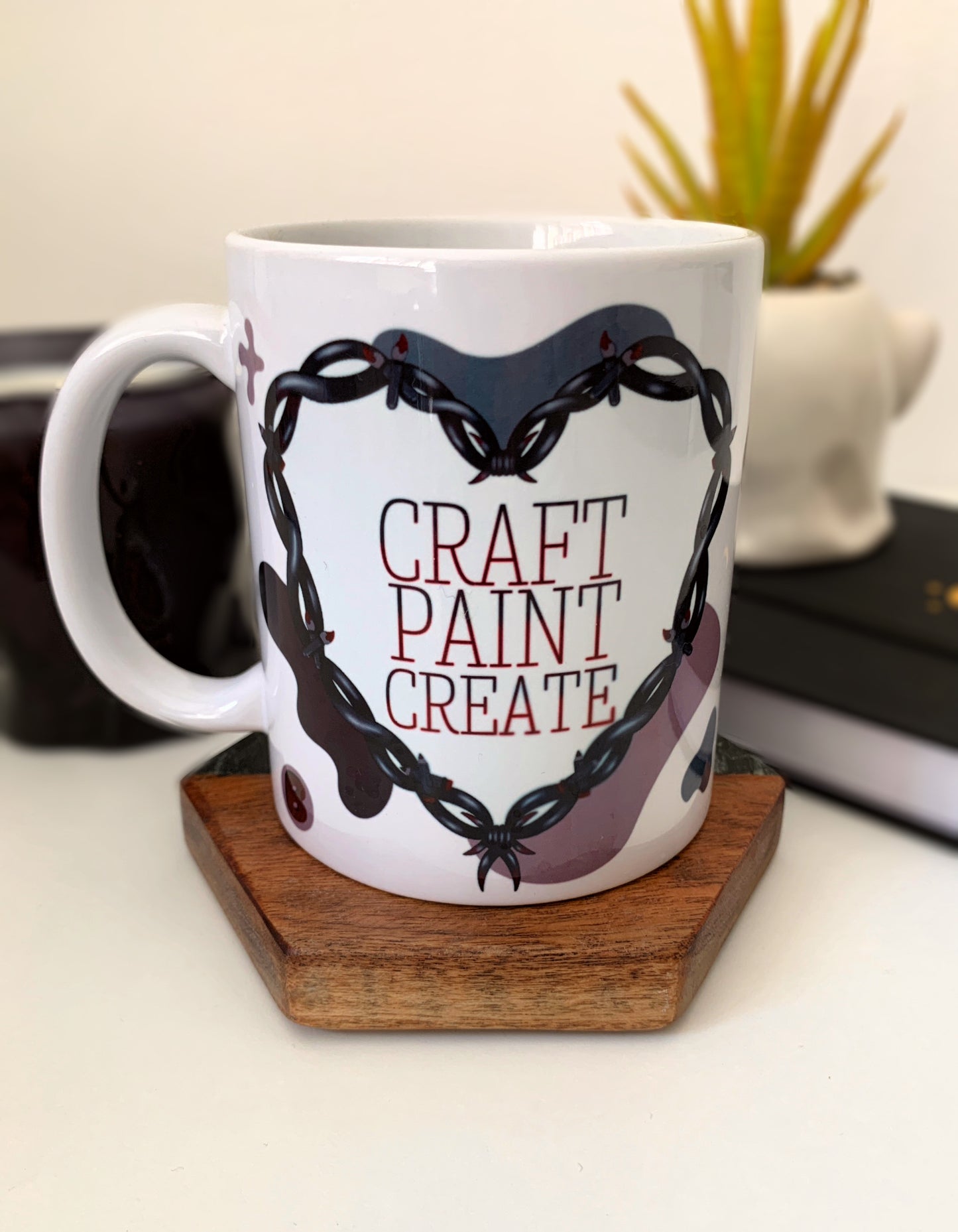 Craft Paint Create Dark Mug