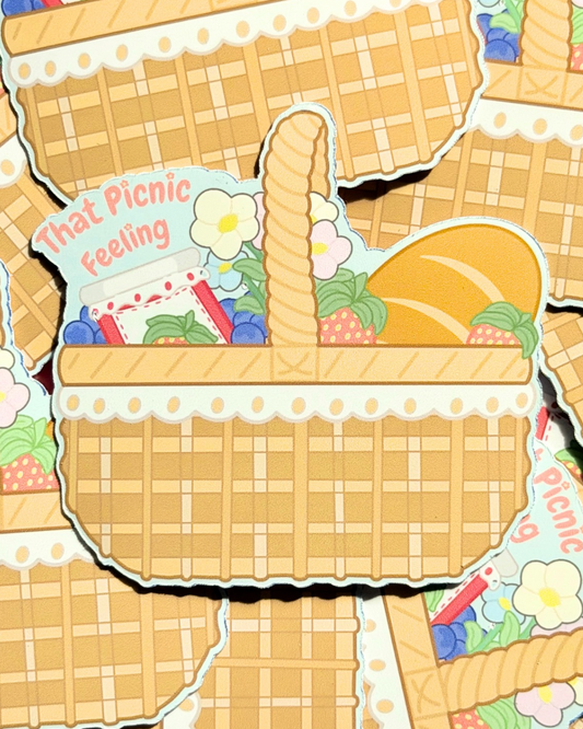 That Picnic Feeling - Dyecut Sticker