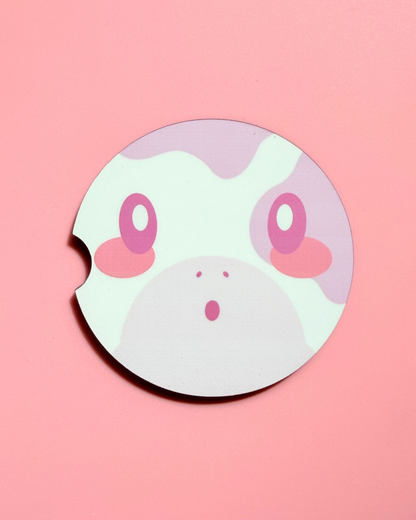 Shmoo's Face - Car Coaster