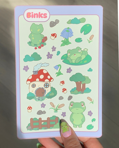 Sticker Sheet Bundle- 2 Sticker Sheets