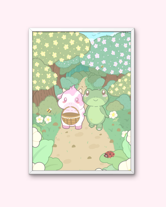 It's Picnic Time - A5 Art Print