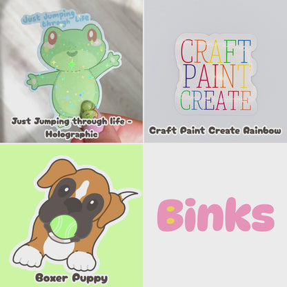Dye- Cut Sticker Bundle